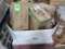 pallet of Christmas ornaments