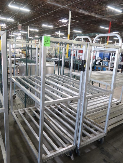 aluminum stocking carts