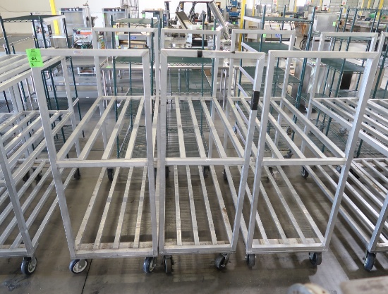 aluminum stocking carts