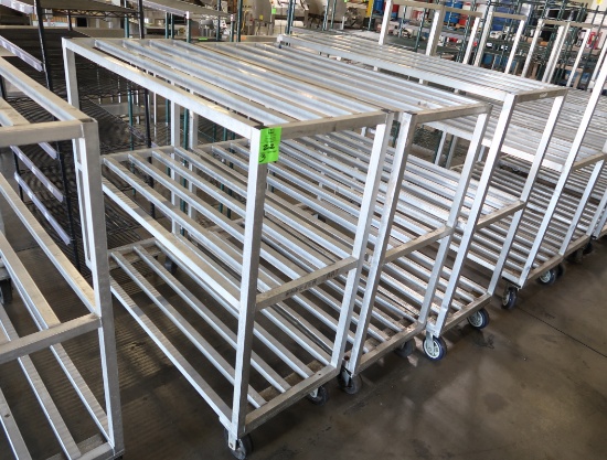 aluminum stocking carts
