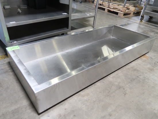 stainless iced product merchandiser