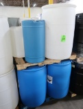 barrels, plastic
