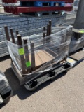 Pallet of Wood display tables