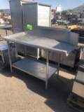 Stainless Steel Table W/ Lead-In/Out