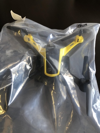 Unmarked Black And Yellow Drone