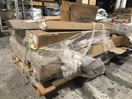 Pallet Of New Lozier Gondola Parts