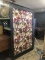 42” x 67” Framed Floral Fabric