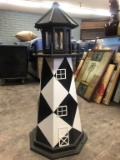 44” Tall Lighthouse Decor