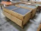 wooden produce merchandisers