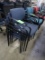 stackable padded chairs, w/ arm rests