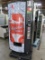 Vendo soda machine w/ 10) varieties, & bill changer