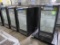 True glass door checkstand coolers