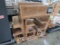 wooden merchandisers, 2-shelf, low