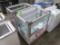 refrigerated showcases w/ 3) glass sides