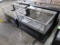Wasserstrom refrigerated merchandiser w/ 3) glass sides
