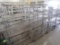 wire shelving units, on casters