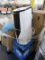 pallet of misc: 2) air conditioners, plasticware, napkins, etc