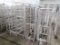 aluminum sheet pan racks, on casters