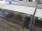 polytop table w/ backsplash
