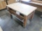 oak top table