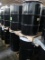 7) steel & 1) plastic barrels