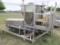 corn wash, with stand & staircase