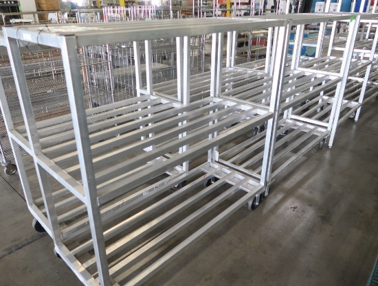 aluminum stocking carts