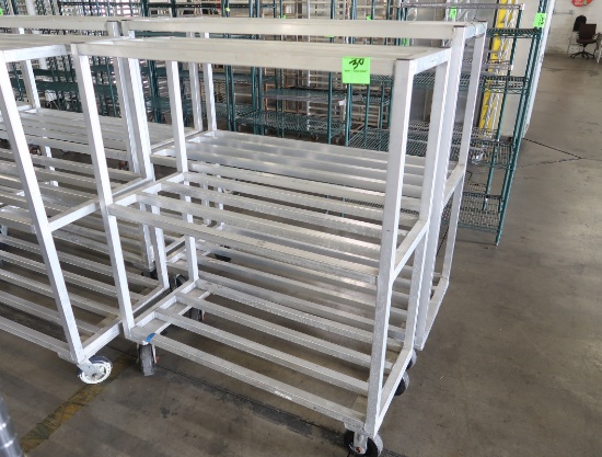 aluminum stocking cart