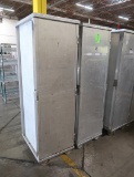 aluminum transport cabinets, on casters