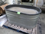 watering trough w/ plastic insert