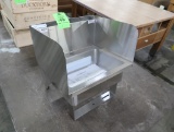 stainless hand sink, new