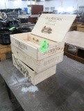 wooden wine crates