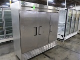 True 3-door freezer