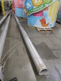 aluminum flag pole, 44'