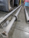 aluminum flag pole, 44'