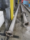 aluminum flag pole, 44'