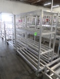 aluminum stocking carts