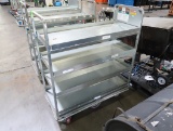 4-shelf stocking cart