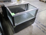 CSC refrigerated merchandiser w/ 3) glass sides