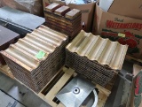 pallet of french loaf pans & cake pans