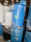 3) steel & 6) plastic barrels