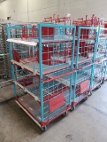 4) tier stocking carts