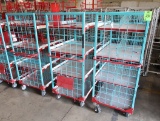 4) tier stocking carts
