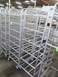 tub racks, on casters