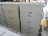 5-drawer lateral file cabinets