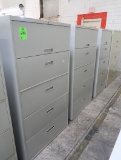 5-drawer lateral file cabinets