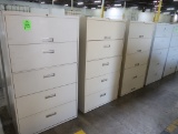5-drawer lateral file cabinets