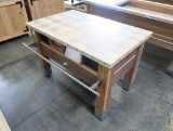 oak top table