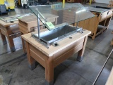 Bolillo merchandiser w/ sneeze guard