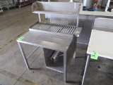 stainless pricing/packaging table